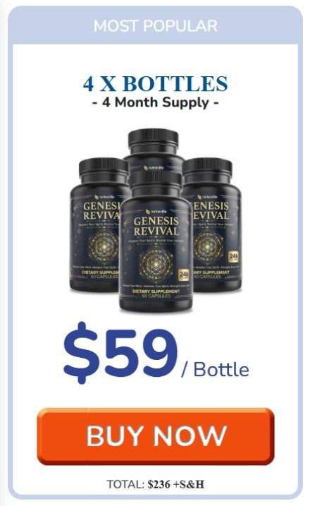 Genesis Revival 4 bottle bundle pricing
